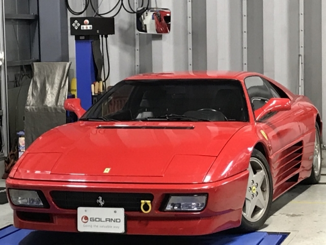 1990年 Ferrari 348 tb ﾖｰﾛｯﾊﾟ新並 5速MT 新車並行 中古車情報-当店